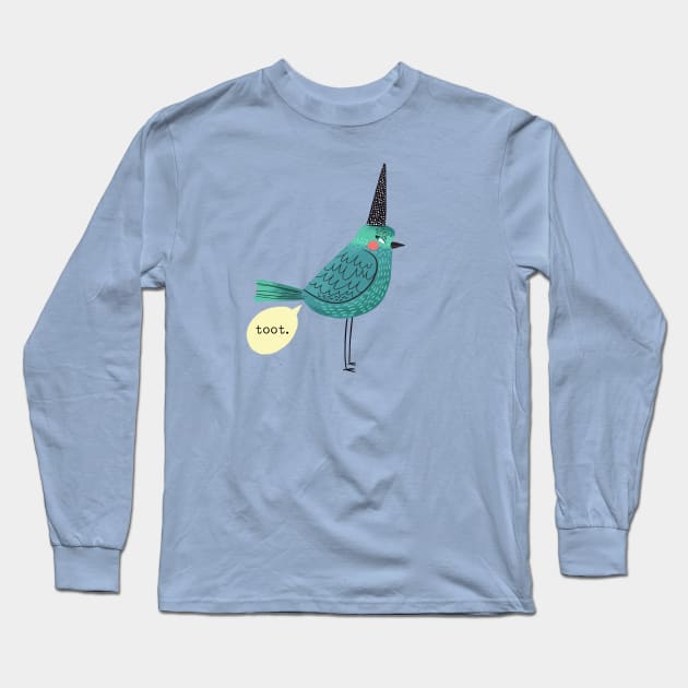 BWA Toot Bird Long Sleeve T-Shirt by CynthiaF